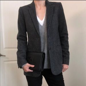 Vince Blazer Suit Coat Wool Silk Cashmere blend